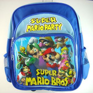 super mario brother luigi toad 12 school backpack bag from hong kong 
