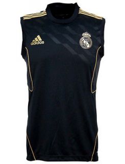 Training Shirt Adidas Real Madrid tg Man sleveless Black no pockets 