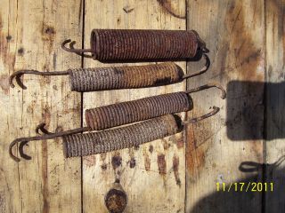 vintage ihc farmall a tractor pedal springs 1940 time left