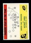 1964 PHILADELPHIA #84 VINCE LOMBARDI PACKERS PLAY OF THE YEAR NM 