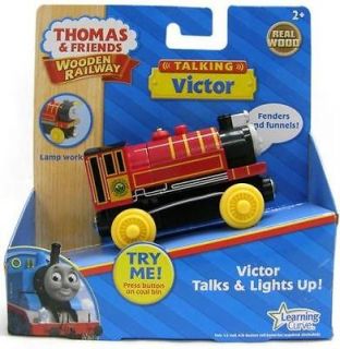 TALKING VICTOR   Thomas & Friends The Wooden Railway Train X NIB   USA 