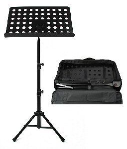 tripod music stand with travel bag new 