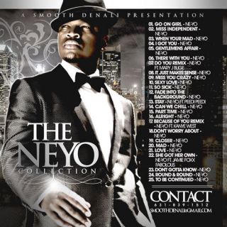 Ne Yo, The Collection, Best Of Ne Yo ,DJ Smooth Denali,Mixtape CD.