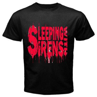 SLEEPING WITH SIRENS BLACK T SHIRT WHITE Shirt all size available