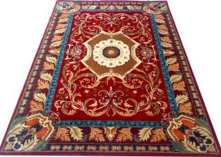   Tufted Oriental Designer Semi Worsted Wool Carpet Rug Alfombras Hali