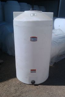 150 gallon poly water storage tank tanks vert time left