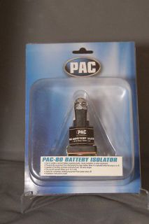 pac audio pac 80 pac 80 battery isolator relay 80
