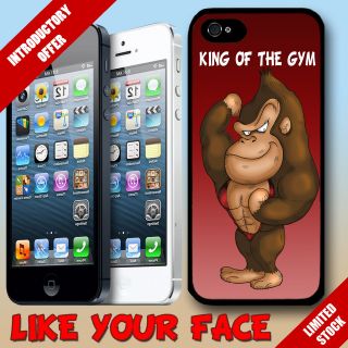 New Funny cartoon Saying Silverback Gorilla animal phone case cover 