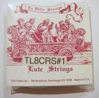 la bella tl 8crs 1 tenor lute 8 course strings