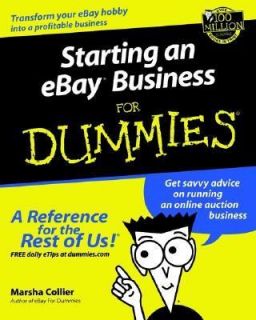   an  Business for Dummies by Marsha Collier 2001, Paperback
