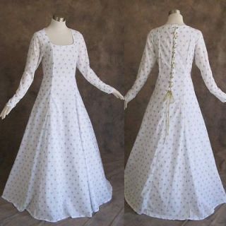 Medieval white dress in Clothing, 