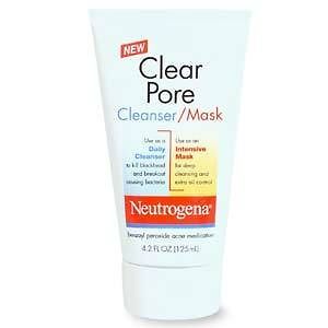 neutrogena clear pore cleanser mask 125ml usa time left $