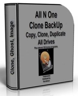 All 5 N One, Clone, Copy Hard Drives, Windows 7, Vista, XP, Bootable 