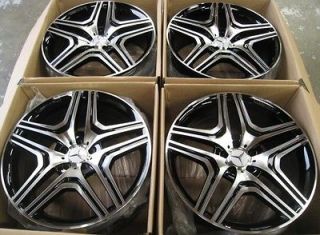 22 Wheels For Mercedes R350 ML350 500 GL450 550 Set of Four Rims 