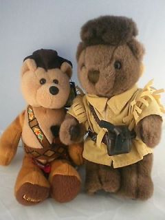 Meriwether Lewis and Daniel Boone teddy bear dolls The Discovery bear 
