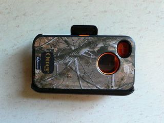Otterbox Defender iPhone 4 4S Realtree Camo AP Blazed Orange Retail 