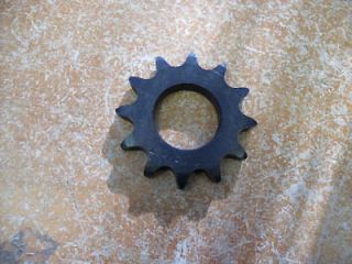 Flat Sprocket 40A12 x 1 Bore  Plate  New   No. 40 Roller chain
