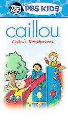 caillou caillou s neighborhood vhs sealed  11