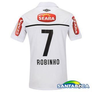   Santos Home Umbro Soccer Football Jersey Maglia M L Brazil 2010 NWT