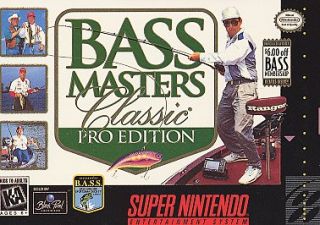 Bass Masters Classic Pro Edition Super Nintendo, 1996