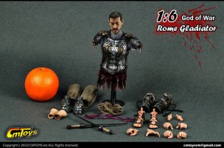 CMToys H006 God of War Rome Gladiator 1/6 action figure Head+Armor 
