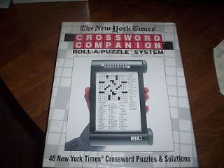 THE NEW YORK TIMES CROSSWORD COMPANION ROLL A PUZZLE SYSTEM ,,,48 