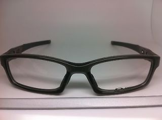 OAKLEY RX Eyeglasses CROSSLINK GRAY SMOKE / GRAY ACCENTS frames