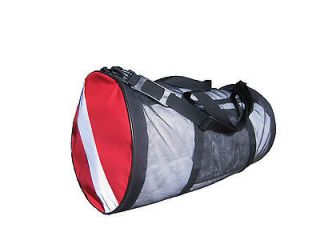 Scuba Dive Mesh Kit Bag (snorkel, fins, BCD, storage, beach, boat 
