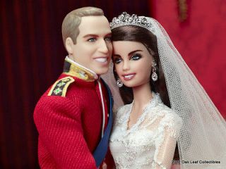 Newly listed Barbie Prince William and Princess Catherine (Kate) Royal 