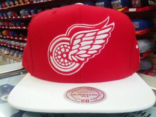 MITCHELL AND NESS NHL DETROIT REDWINGS SNAPBACK CAP, HATBRAND NEW
