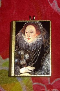 queen elizabeth tudor pendant or brooch pin returns accepted within