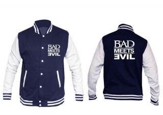 Bad Meets Evil Eminem Royce da 5 Varsity College Jacket New Free UK 