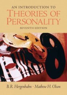 An Introduction to Theories of Personality by Matthew H. Olson and B 