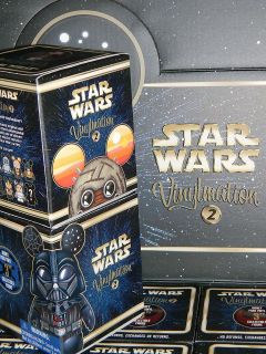Disney 3 Vinylmation SET of 2 STAR WARS #2 Unopened Sealed Blind Box 