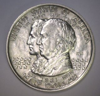 1921 Alabama 2x2 Commemorative Silver Half ~BU Brilliant Uncirculated 