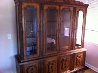 large china cabinet with cupboards excellent condition from canada 