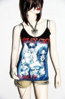 motley crue metal rock diy sexy cami tank top shirt