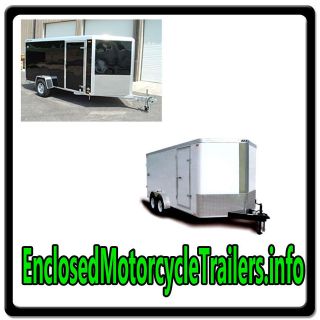 Enclosed Motorcycle Trailers.info WEB DOMAIN FOR SALE/BIKE TRANSPORT 