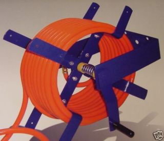 100 Ft. Wall Mount AIR HOSE REEL 3/8 and 1/2 tool new O