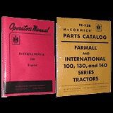 mccormick farmall 140 tractor owners manual parts book time left
