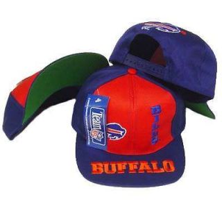 nfl buffalo bills flat bill snap back old school hat