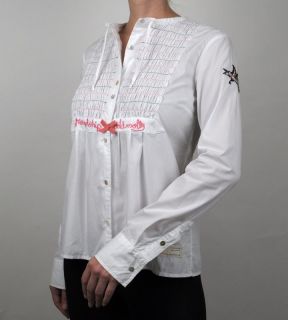 ODD MOLLY New Classics Series SMOCK BLOUSE Shirt Top, XL, 4, M511 100 