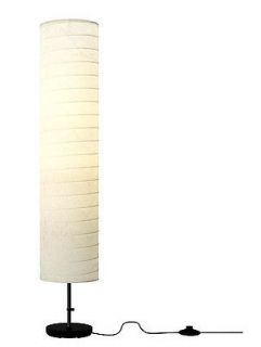 ikea holmoe floor lamp round paper shade lamp free shipping