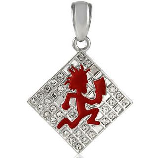licensed charm icp juggalo hatchet man pendant red one day