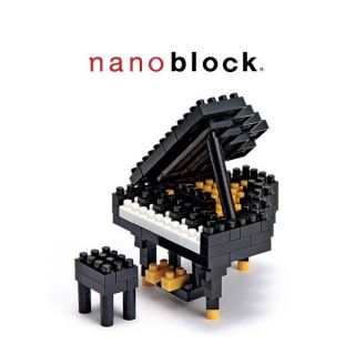 Nanoblock Grand Piano NBC 017 Kawada Japan Mini Building Blocks NEW