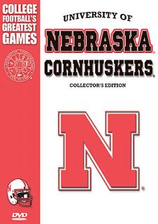 Nebraska Cornhuskers Greatest Games DVD, 2008, 5 Disc Set, Collectors 