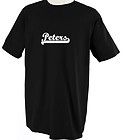 athletic peters family name sport tshirt tee shirt top more