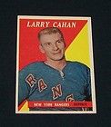 1958 59 Topps LARRY CAHAN #23 Exmt+ NY RANGERS 