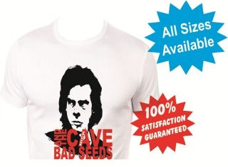 nick cave and the bad seeds boys girls kids T Shirt New White Print 