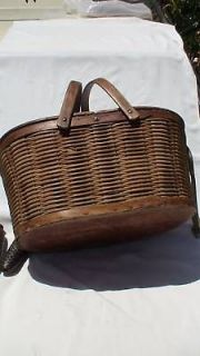 vintage metal picnic basket in Vintage, Retro, Mid Century